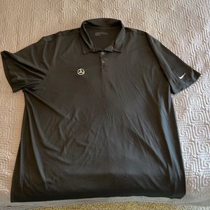Nike Golf polo shirt with Mercedes-Benz logo stitched